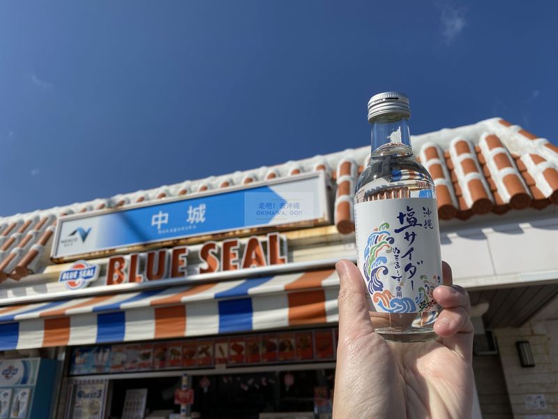 沖繩行程分享-沖繩中城休息站、沖繩鹽汽水