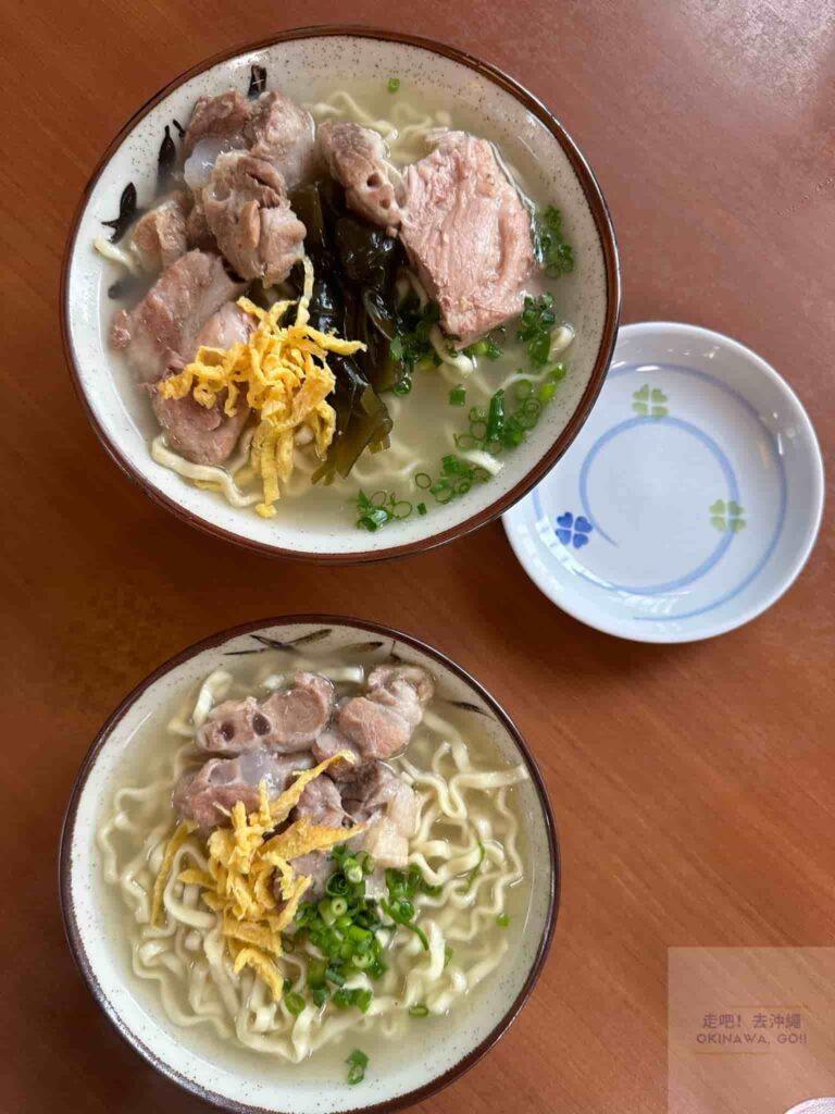 【沖繩麵推薦】高江州そば(SOBA)-中碗的沖繩そば及ソーキそば