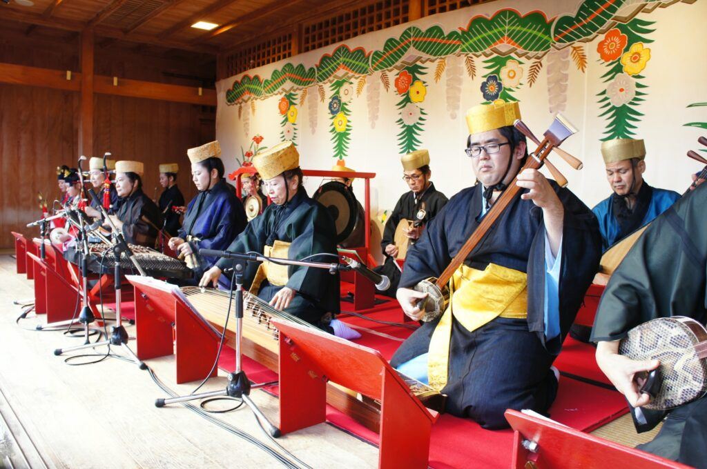 首里城公園-新春之宴-御座樂的演奏